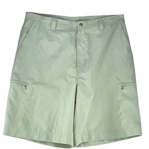 Callaway Golf X Series Shorts Beige Cargo Zipped Pocket Men's Size 36 Waist